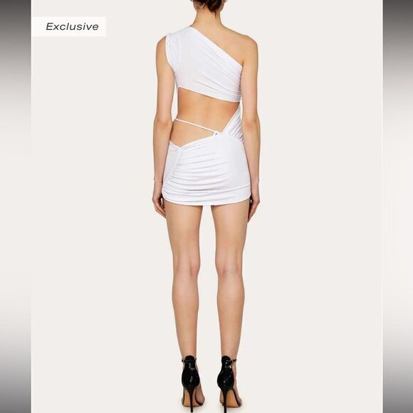 LaQuan Smith White Cut-Out Dress - Picture 6 of 6